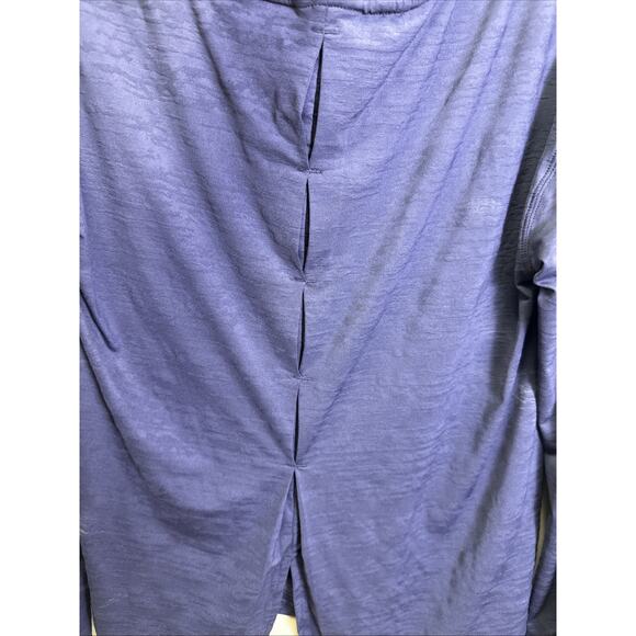 TITLE NINE Grace Raglan Long Sleeve Tee S Midnight Heather Workout - Picture 3 of 7